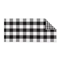 Design Imports Gingham Buffalo Check Table Runners