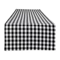 Design Imports Gingham Buffalo Check Table Runners