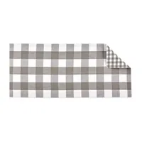 Design Imports Gingham Buffalo Check Table Runners