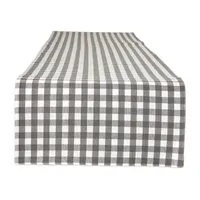 Design Imports Gingham Buffalo Check Table Runners