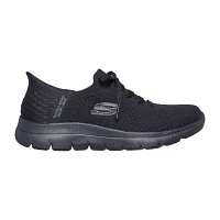 Skechers Womens Summits Hands Free Slip-Ins Slip-On Walking Shoes