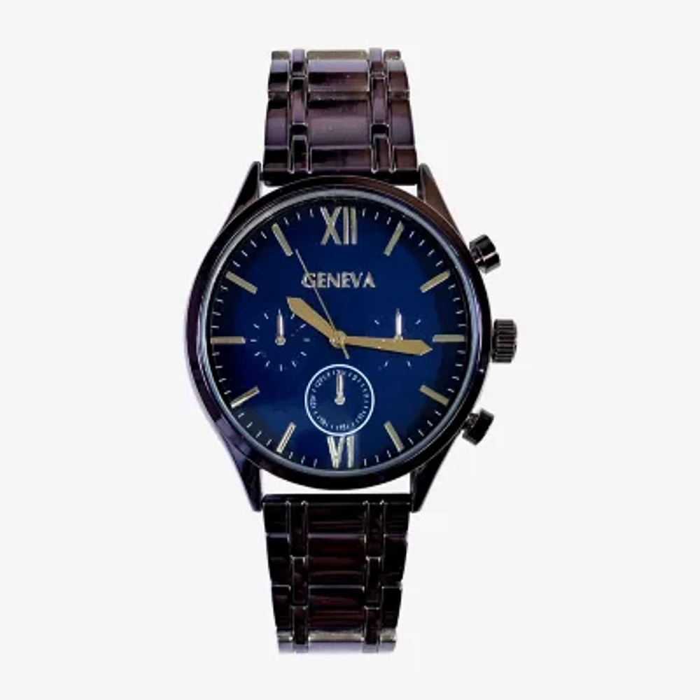 Geneva Geneva Mens Blue Bracelet Watch Mac8147jc