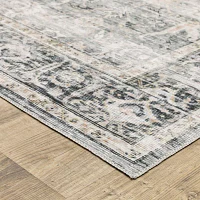 Covington Home Chelsea Distressed Oriental Washable Indoor Rectangular Area Rug