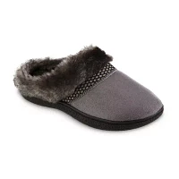 Isotoner Recycled Microsuede Mallory Womens Slip-On Slippers