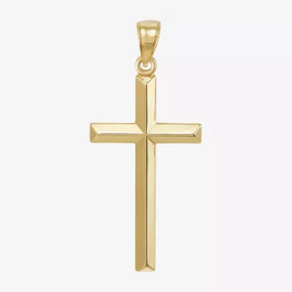 Womens 14K Gold Cross Pendants
