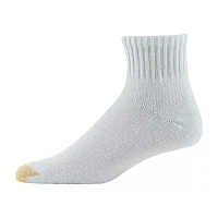 Gold Toe Ultra Tec 3 Pair Quarter Ankle Socks Mens