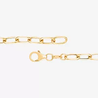 14K Gold Heart Charm Bracelet