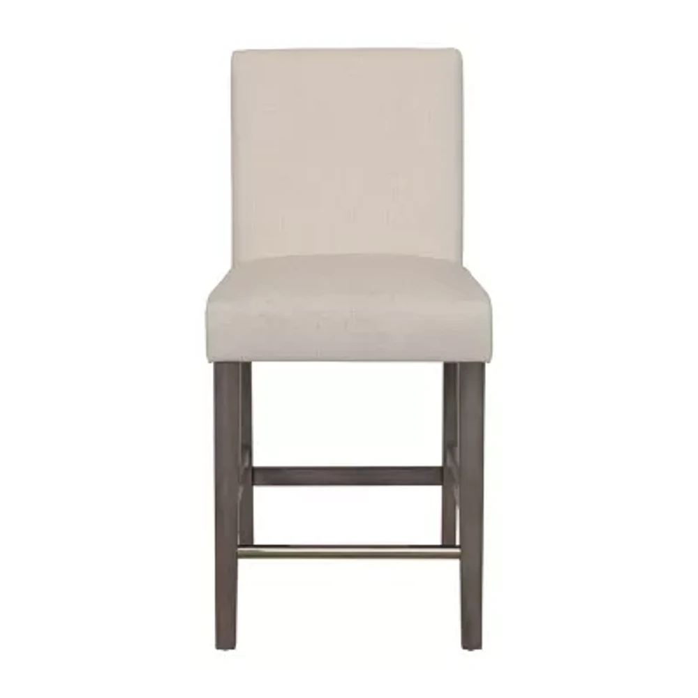 Laura Counter Height Upholstered Bar Stool