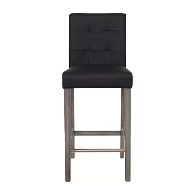 Leila Upholstered Tufted Bar Stool