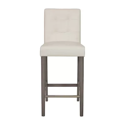 Leila Upholstered Tufted Bar Stool