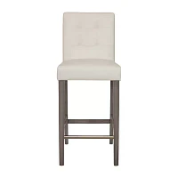 Leila Upholstered Tufted Bar Stool