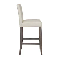 Leila Upholstered Tufted Bar Stool