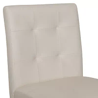 Leila Upholstered Tufted Bar Stool