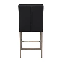 Leila Counter Height Upholstered Tufted Bar Stool