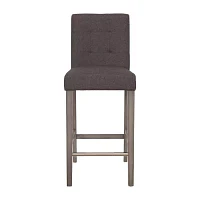 Leila Upholstered Tufted Bar Stool