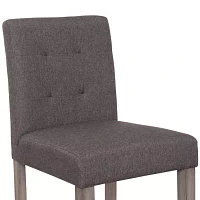 Leila Counter Height Upholstered Tufted Bar Stool