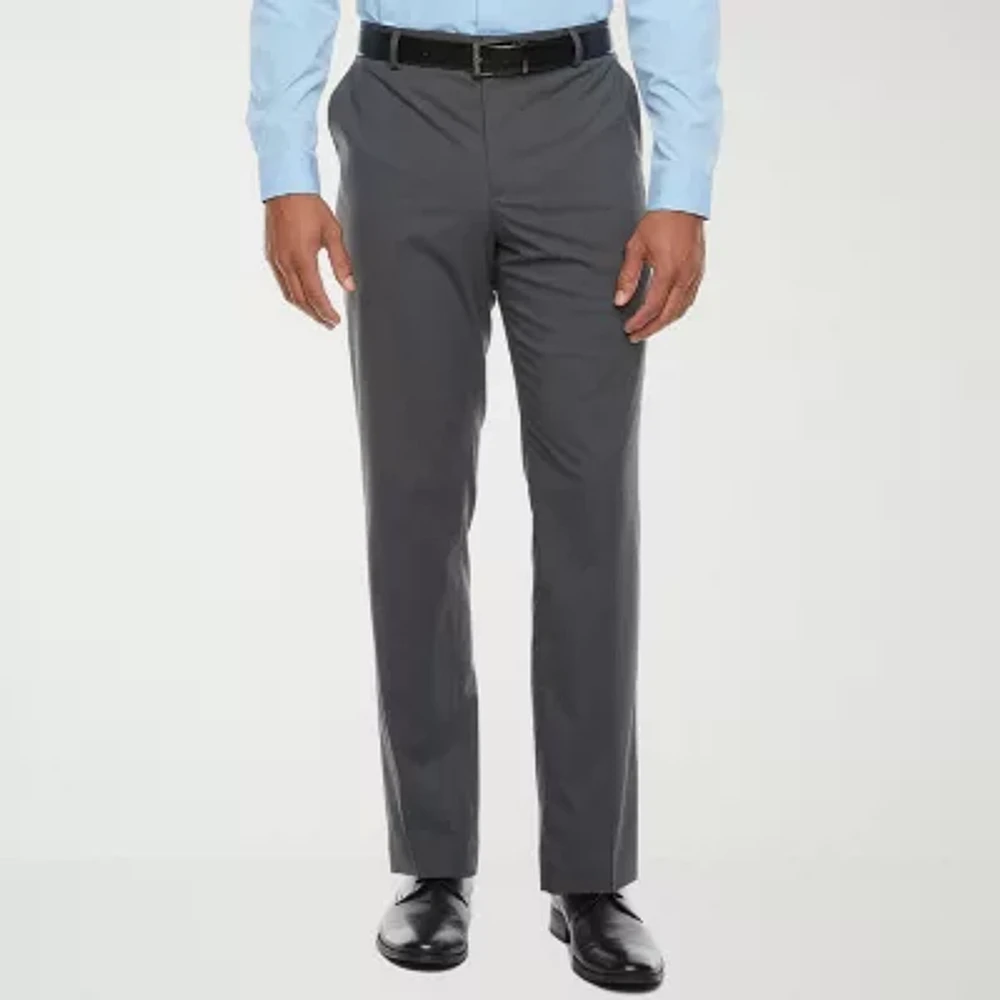 J. Ferrar Ultra Comfort Mens Slim Fit Flat Front Suit Pants