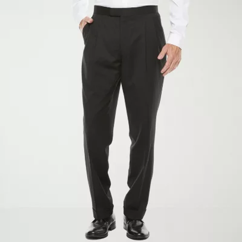 Stafford Coolmax Mens Classic Fit Tuxedo Pants