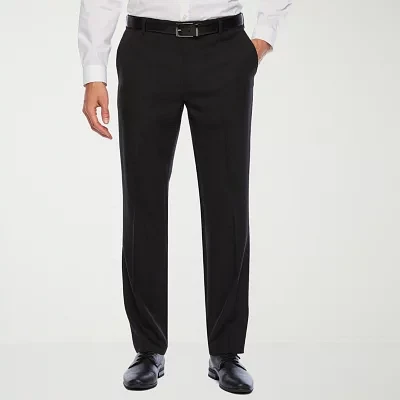 Van Heusen Traveler Slim Fit Mens Flat Front Pant