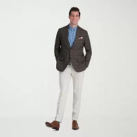 Haggar Mens Straight Fit Flat Front Pant