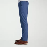 Haggar Mens Straight Fit Flat Front Pant