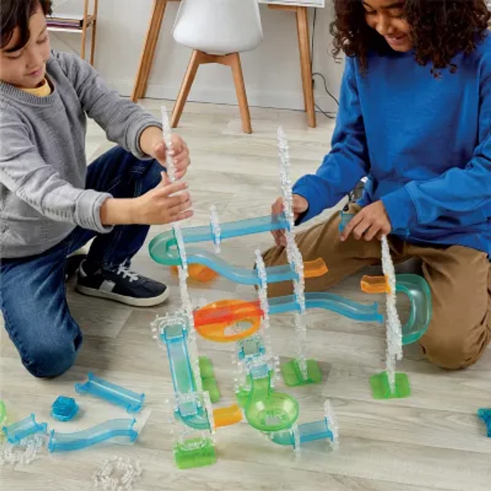 Discovery Mindblown Light-Up Marble Run Construction Set Toy