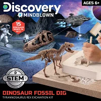 Discovery Mindblown Toy Dinosaur Fossil Digging Kit