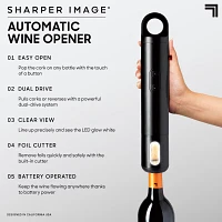 Sharper Image Electric Wine Bottle Opener