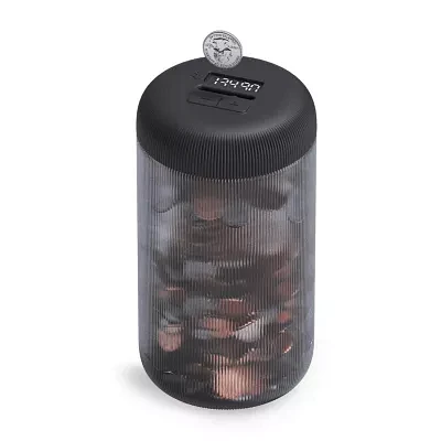 Sharper Image Digital Coin Counting Jar