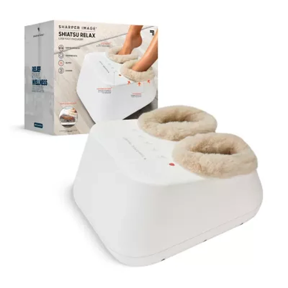 Sharper Image Shiatsu Luxe Foot Massager