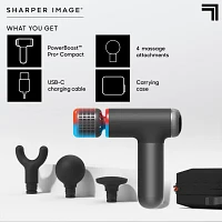 Sharper Image Powerboost® Pro+ Compact Massager