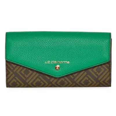 Liz Claiborne Envelope Clutch Womens Wallet