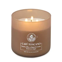 Distant Lands 14oz 3 Wick Café Toscano Scented Jar Candle