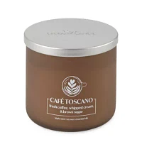 Distant Lands 14oz 3 Wick Café Toscano Scented Jar Candle