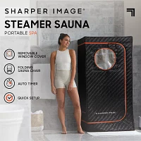 Sharper Image Portable Steamer Sauna Ice And Heat Therapy