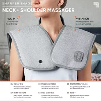 Sharper Image Neck And Shoulder Massager Heating Pads