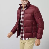 St. John's Bay Mens Water Resistant Midweight Puffer Jacket