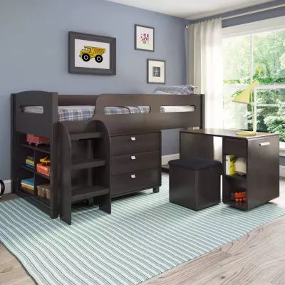 Madison Pc All-In-One Loft Bed