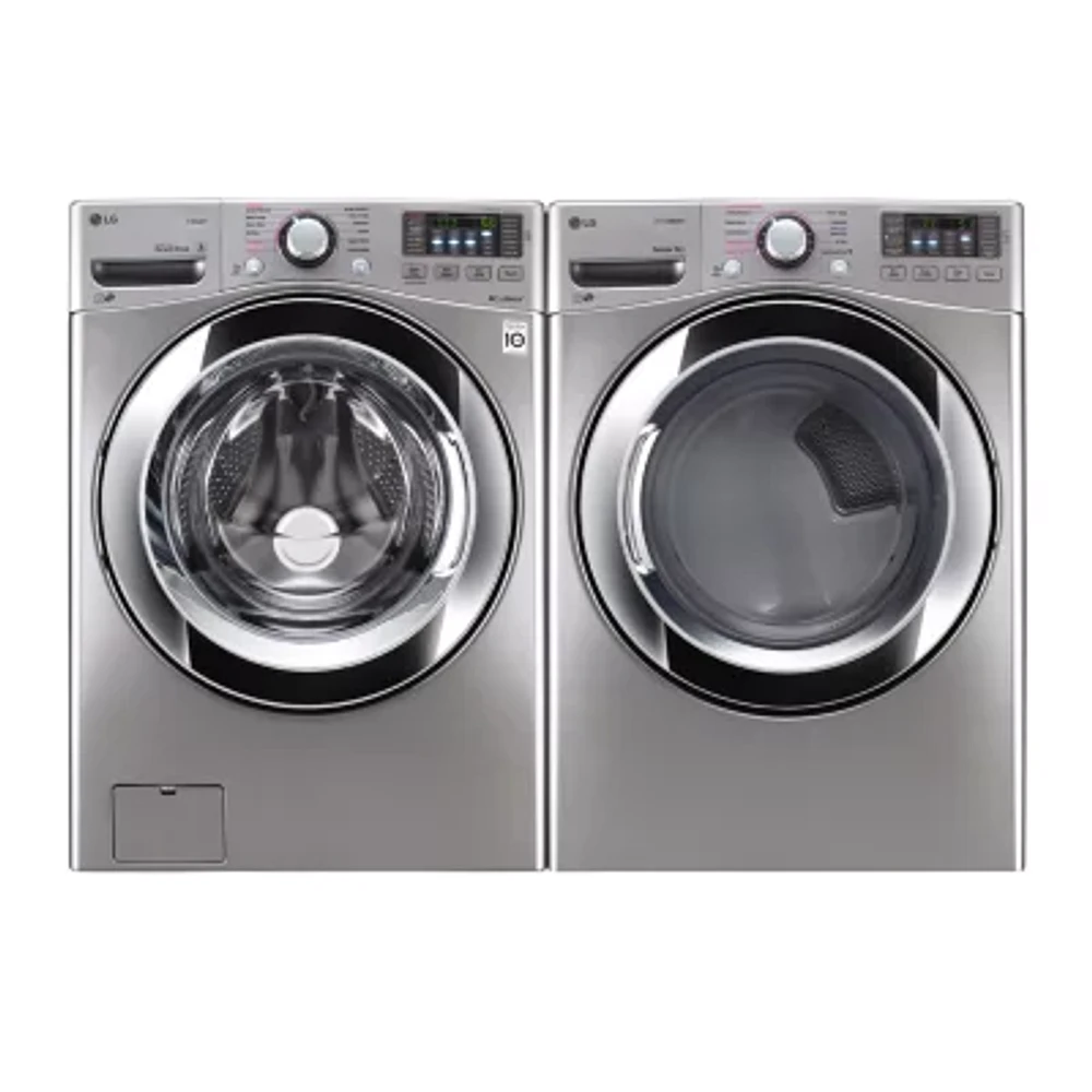 LG ENERGY STAR® 4.5 cu. ft. Ultra-Large Capacity Front-Load Washer with Steam