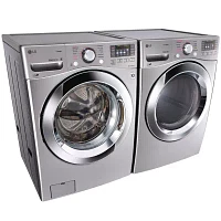 LG ENERGY STAR® 4.5 cu. ft. Ultra-Large Capacity Front-Load Washer with Steam