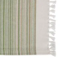 Design Imports Striped Fringed 6-pc. Placemats