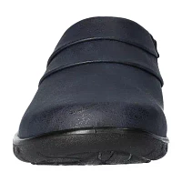 Easy Street Womens Swing Round Mules