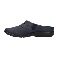 Easy Street Womens Swing Round Mules