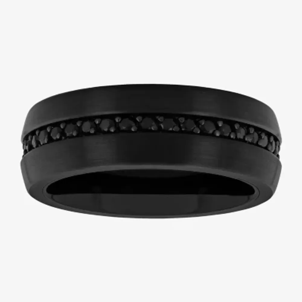 Modern Bride Gemstone 8MM Tungsten Wedding Band