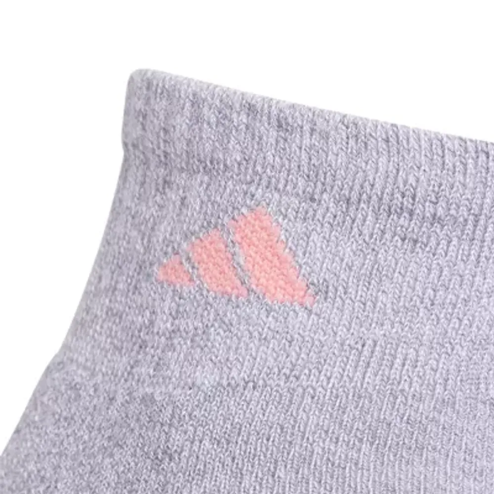 adidas Cushioned 6 Pair Quarter Ankle Socks Womens