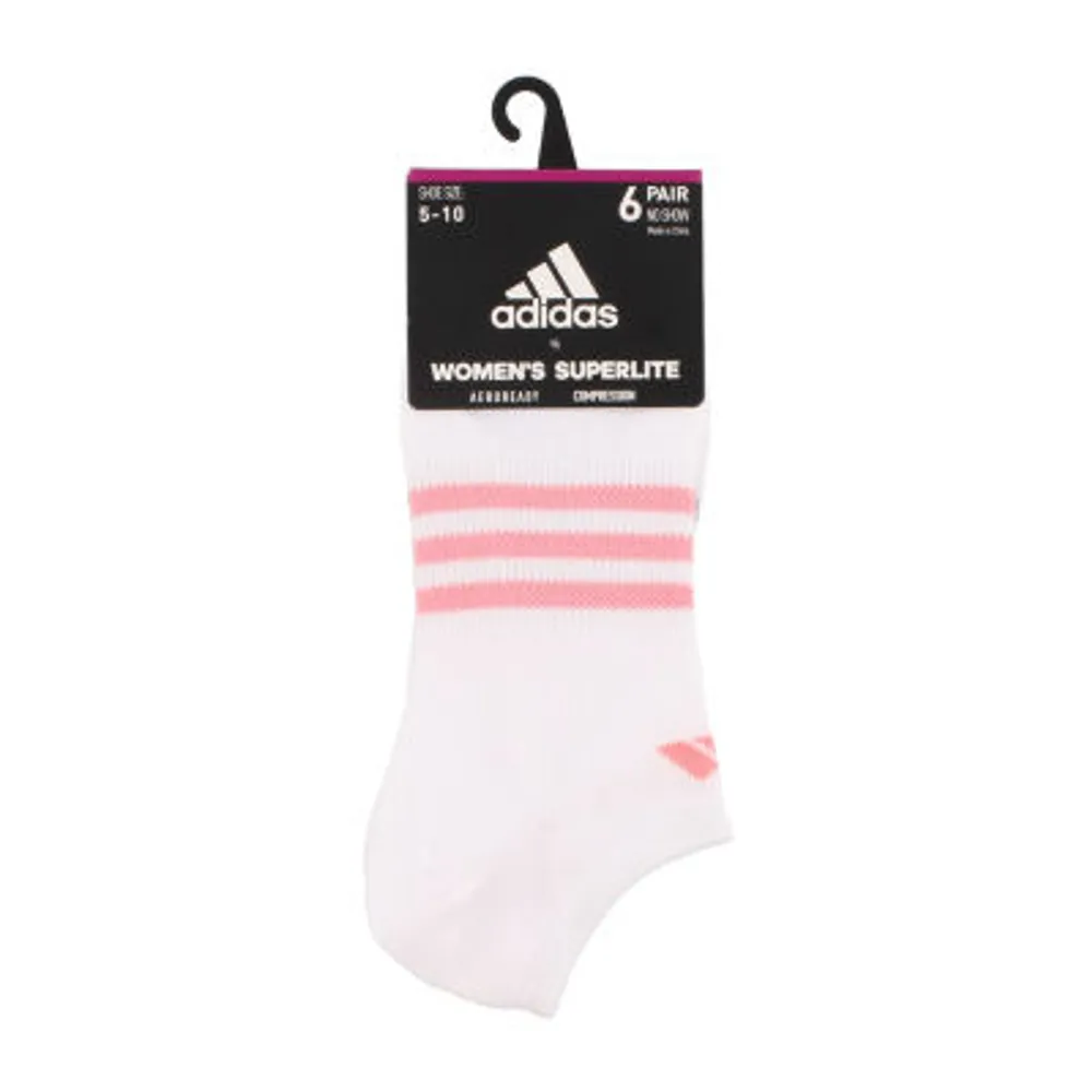 Adidas 6 Pair No Show Socks Womens | Hawthorn Mall