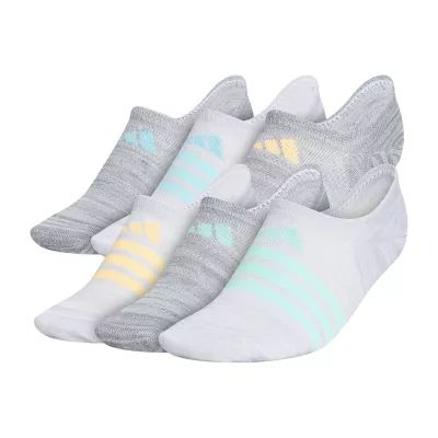 adidas Superlite 6 Pair Multi-Pack Breathable Liner Socks - Womens