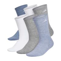 adidas Cushioned 6 Pair Crew Socks Womens