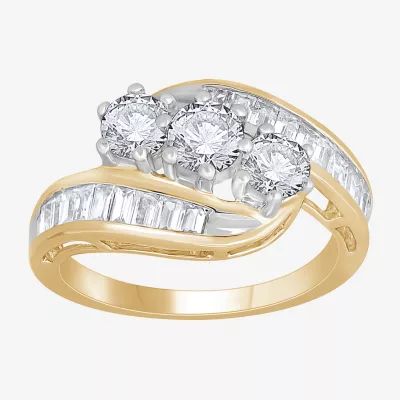 Love Lives Forever™ 1½ CT.T.W. Natural Diamond 10K Gold 3-Stone Ring