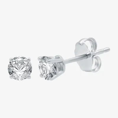 Ever Star (G / SI1-SI2) 3/4 CT. T.W. Lab Grown White Diamond 10K Gold 4.5mm Stud Earrings